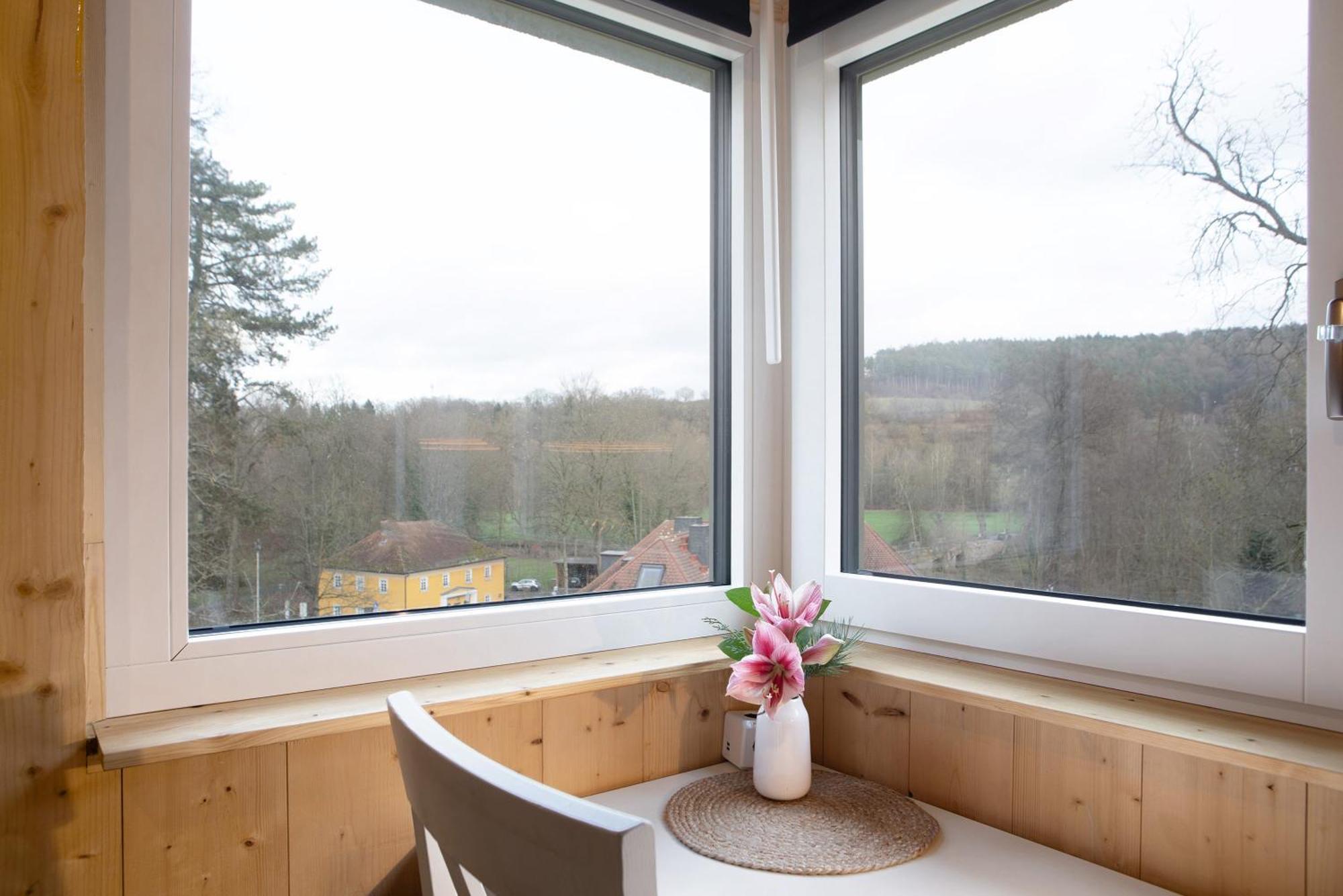 Ferienwohnung Refugium Aus Vollholz Schlitz Exterior foto