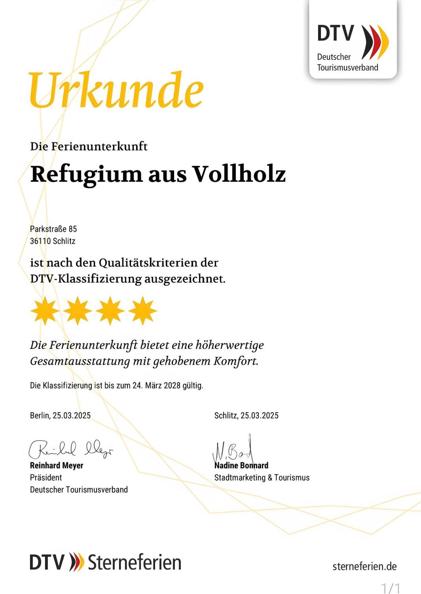 Ferienwohnung Refugium Aus Vollholz Schlitz Exterior foto